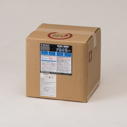 ミヤキ　アルケミー　10L　石材用強力洗浄剤【アルカリ性】