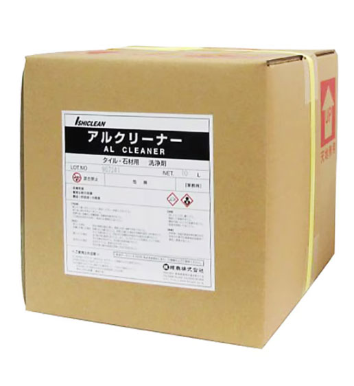 タイル、石材　アルクリーナー　10L 紺商 アルクリーナー 10L 石材・タイル・コンクリート重汚染用洗浄剤