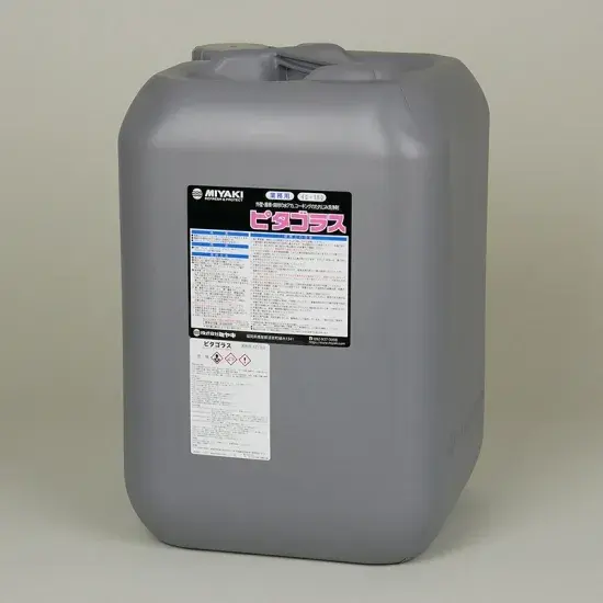 ミヤキ ピタゴラス　18L　水アカ・コーキングのたれじみ洗浄剤【酸性】