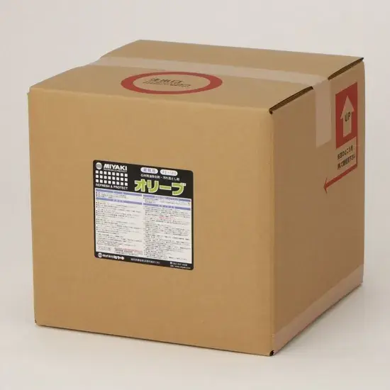 ミヤキ オリーブ　18L【石材の油染みに】【アルカリ性】