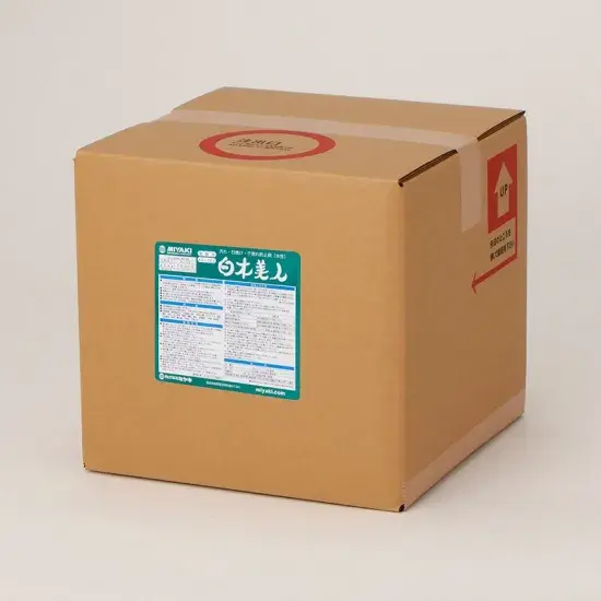 ミヤキ 白木美人　16L　木材保護剤【屋内・屋外用】【木風呂不可】【水性少し白むタイプ】