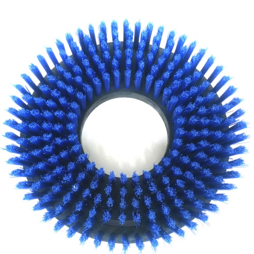 シャンプーナイロンブラシ（樹脂台）12インチ　295mm【タンク付きポリッシャー用】【12インチポリッシャー適合】