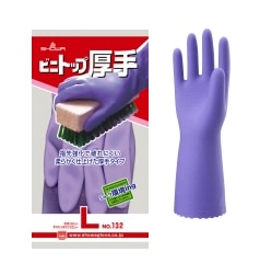 ショーワ手袋　ビニトップ厚手　L　
