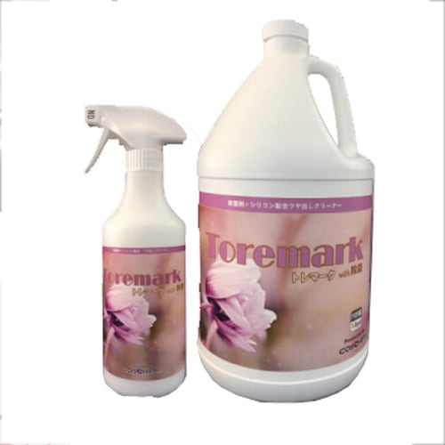 TOSHO　トレマークWith除菌　500ml　シリコン配合ツヤ出し洗剤・コート剤【中性】