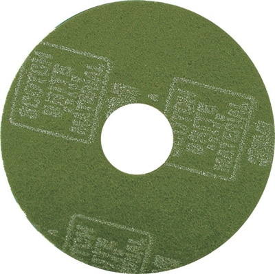 3M フロアパッド 緑（重洗浄）17インチ 432mm(5枚入）（キャンセル不可 