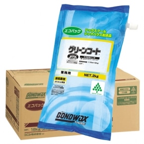 コニシ　グリーンコート　エコパック　2kg×9袋　一般化学床用ワックス