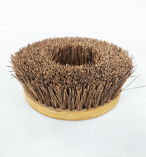 アマノ武蔵　シダブラシ 8インチ　200mm【8インチポリッシャー適合】