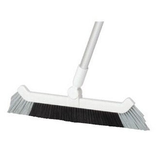 テラモト　EFコーナーブルーム　45cm【角まで掃ける】【巾木に箒がカンカン当たらない】