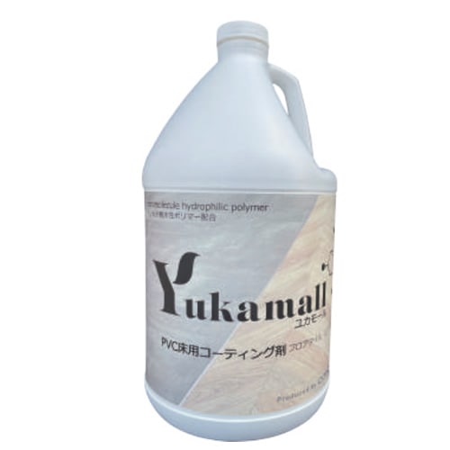 TOSHO　ユカモール　3.78LX4本　一般化学床用ワックス【ツヤなしワックス】【アルコールに強い】