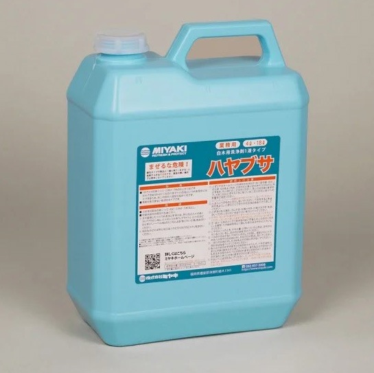 ミヤキ　ハヤブサ　4L【白木用洗剤】