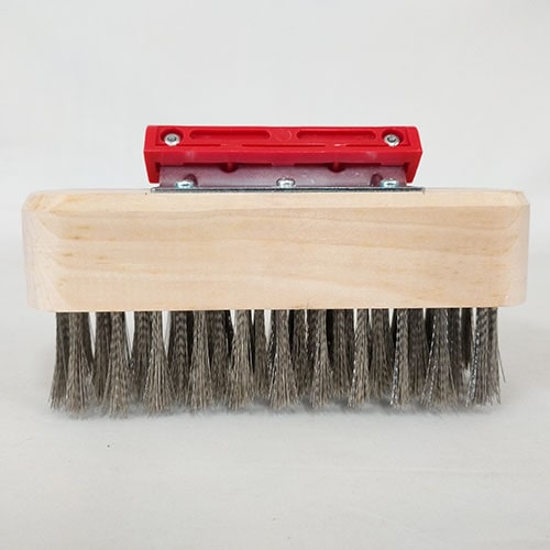 サクラ　ワンタッチステンレスデッキブラシ　剥離用　0.3mm