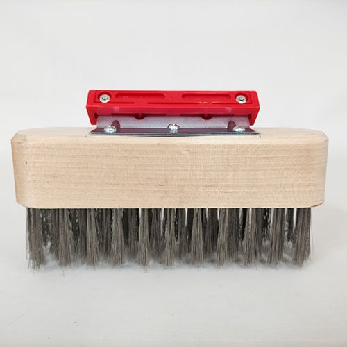 サクラ　ワンタッチステンレスデッキブラシ　洗浄用　0.15mm