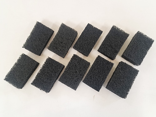 スミこすりパッドミニ　黒　10枚入り