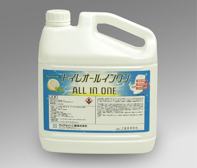 クリアライト工業　トイレオールインワン　4kgx4