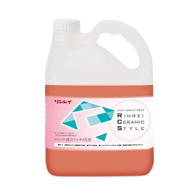 リンレイ　セラミック用 強力アルカリ洗剤 4L×3本