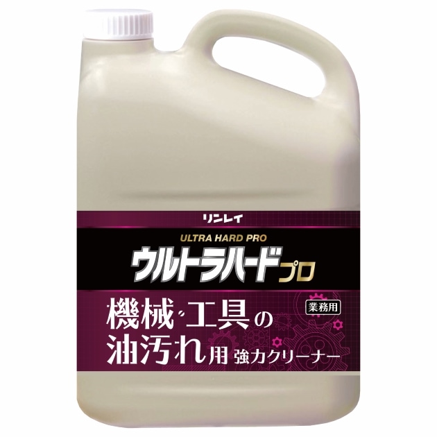 リンレイ　ウルトラハードプロ　機械工具の油汚れ用強力クリーナー　4Lx3本