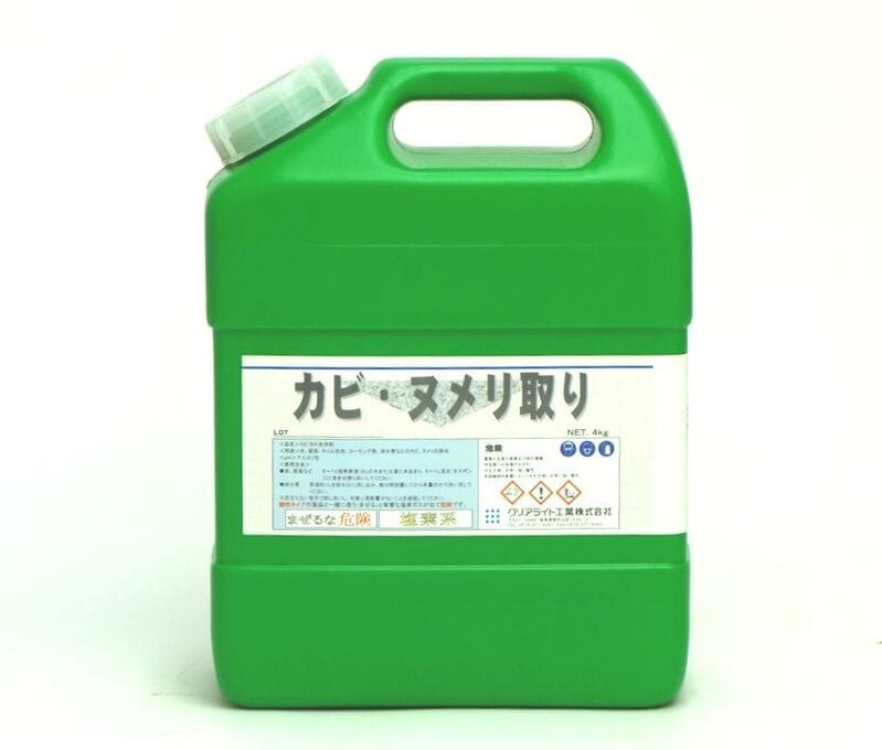 クリアライト工業　カビ・ヌメリ取り　4kg×4本