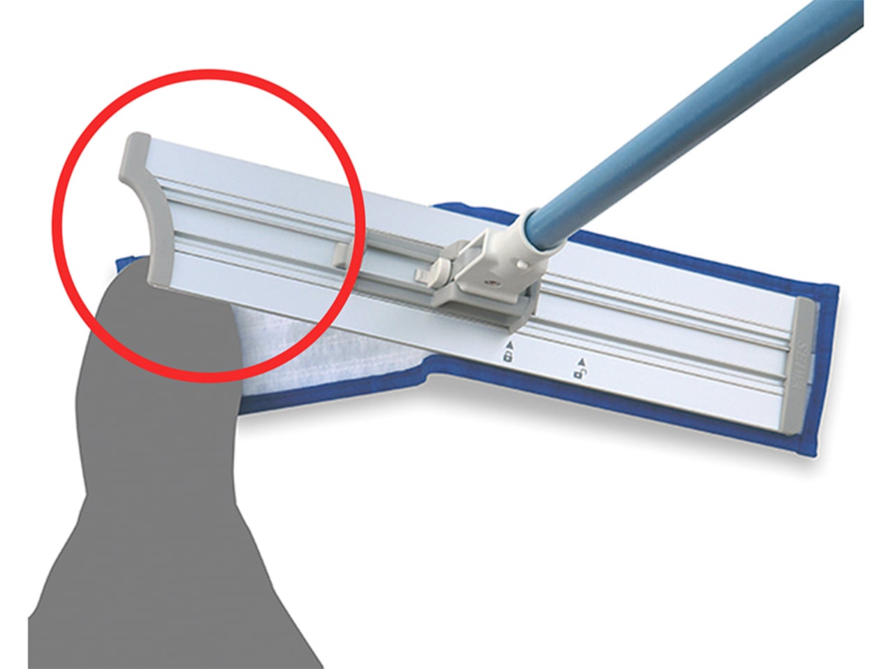 セイワ マジクロモップ ホルダー+柄セット M-500H の通販