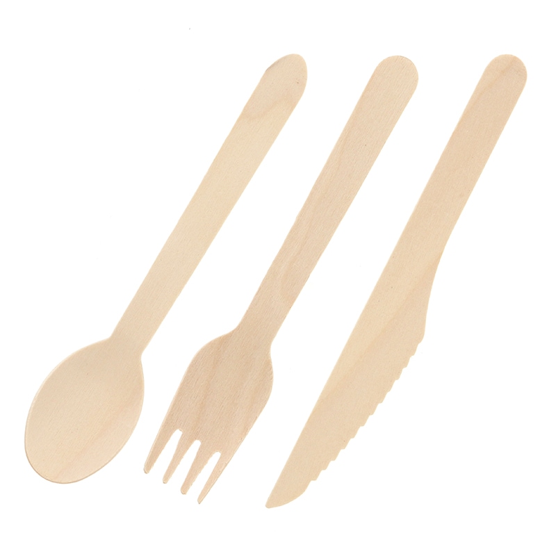 木製カトラリー3点セット 1000セット