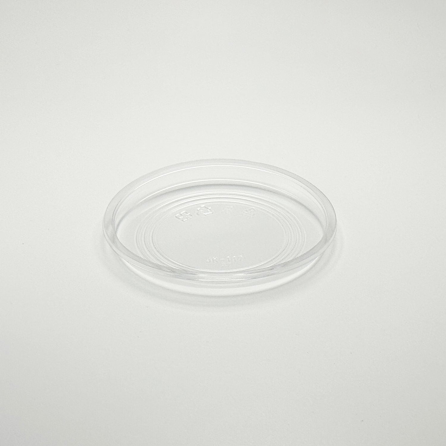 117mm口径 デザートクリアカップ専用凹型平蓋 500枚