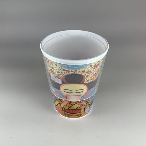 12オンス スリーブ付きリユースカップ Hot&ICE 4000個（500個入×8箱）