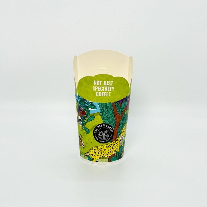 8オンス (240ml) オリジナル紙コップ THE GOOD CUP 片面水性コート 5000個