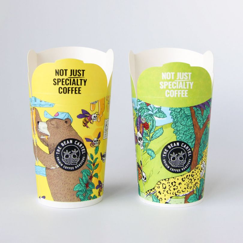 8オンス (240ml) オリジナル紙コップ THE GOOD CUP 両面水性コート 5000個