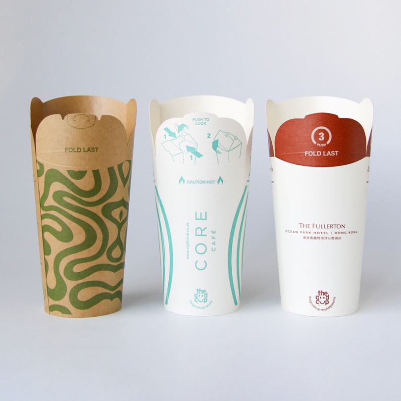 12オンス (240ml) オリジナル紙コップ THE GOOD CUP 片面水性コート 5000個