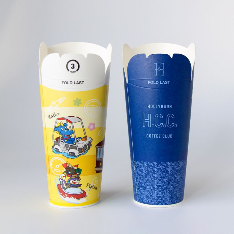 16オンス (240ml) オリジナル紙コップ THE GOOD CUP 両面水性コート 5600個