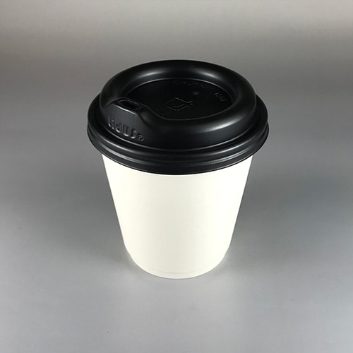 90mm口径 10オンス断熱二重白無地紙コップ 1000個 | 紙コップ