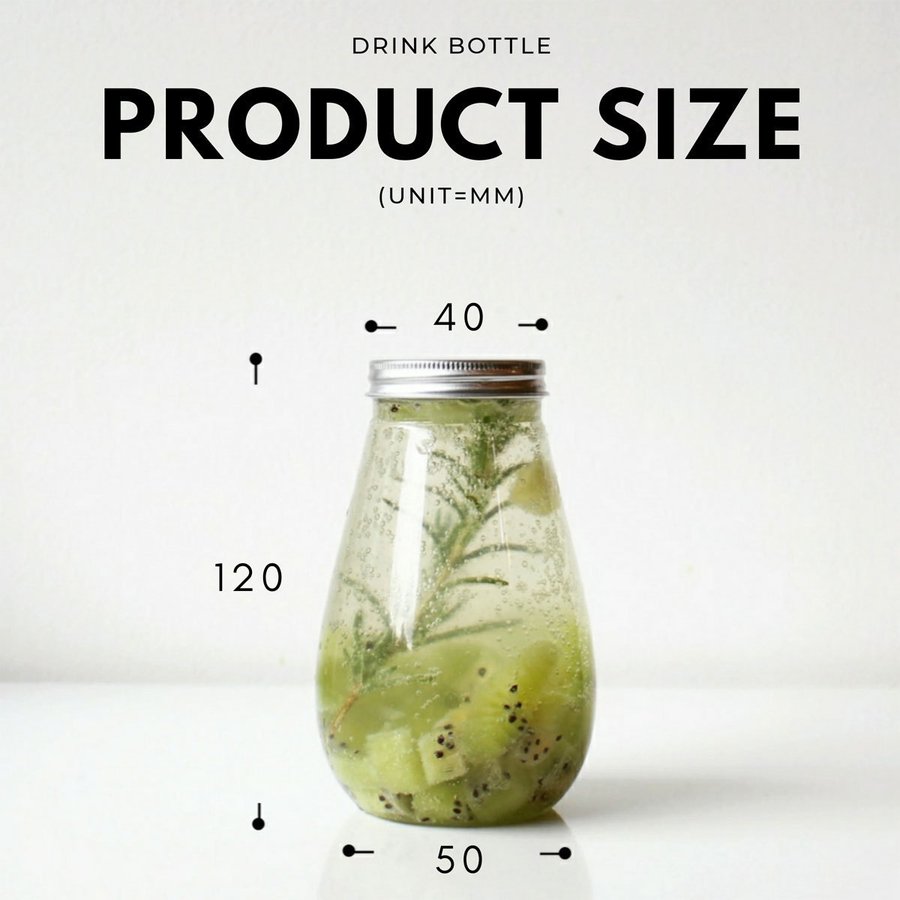 ドリンクボトル 330ml オーバル フタ付き 100個 | ドリンク