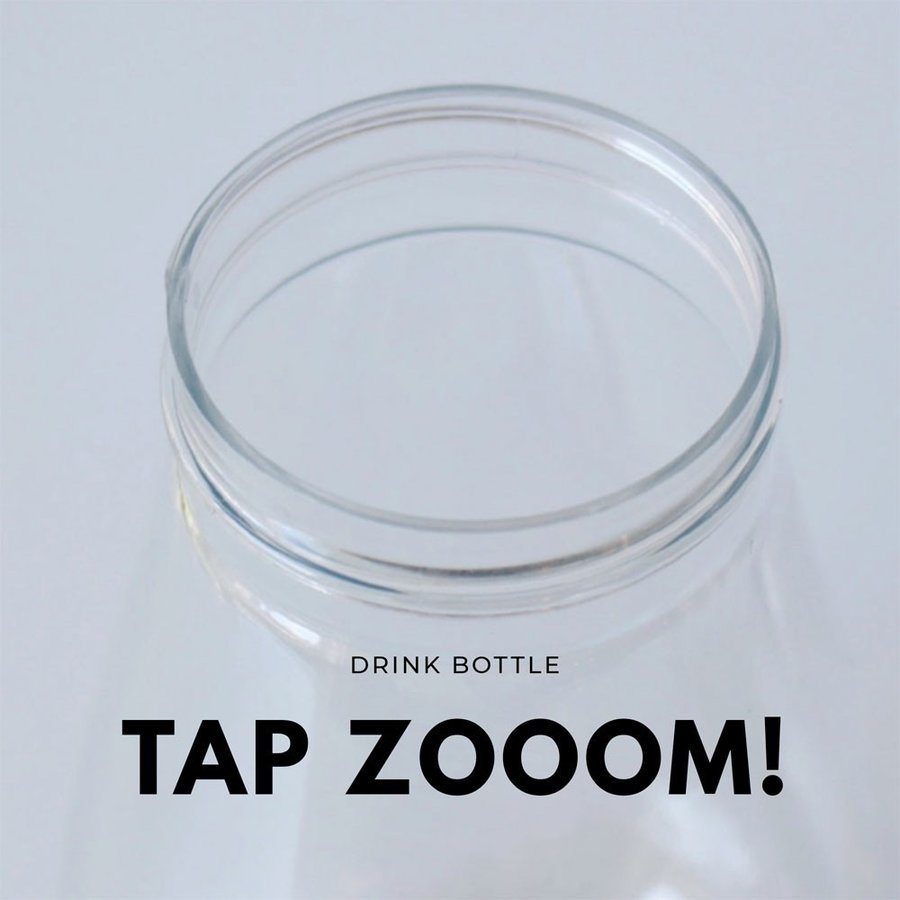 ドリンクボトル 330ml オーバル フタ付き 100個 | ドリンク