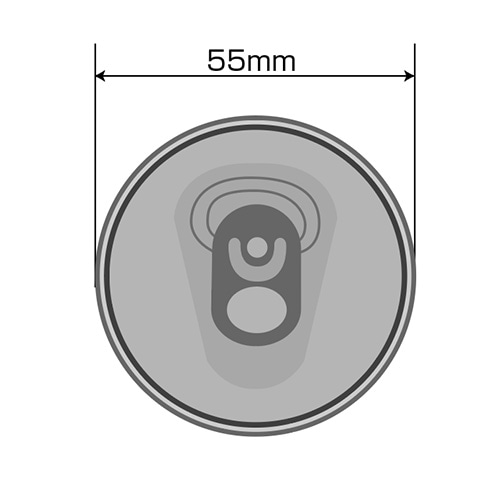 缶シーリング専用 容器（楕円形）500ml 100個入 | すべての商品