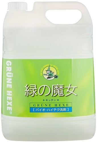 送料無料】緑の魔女 キッチン用 5L【ミマスクリーンケア】【食器用洗剤