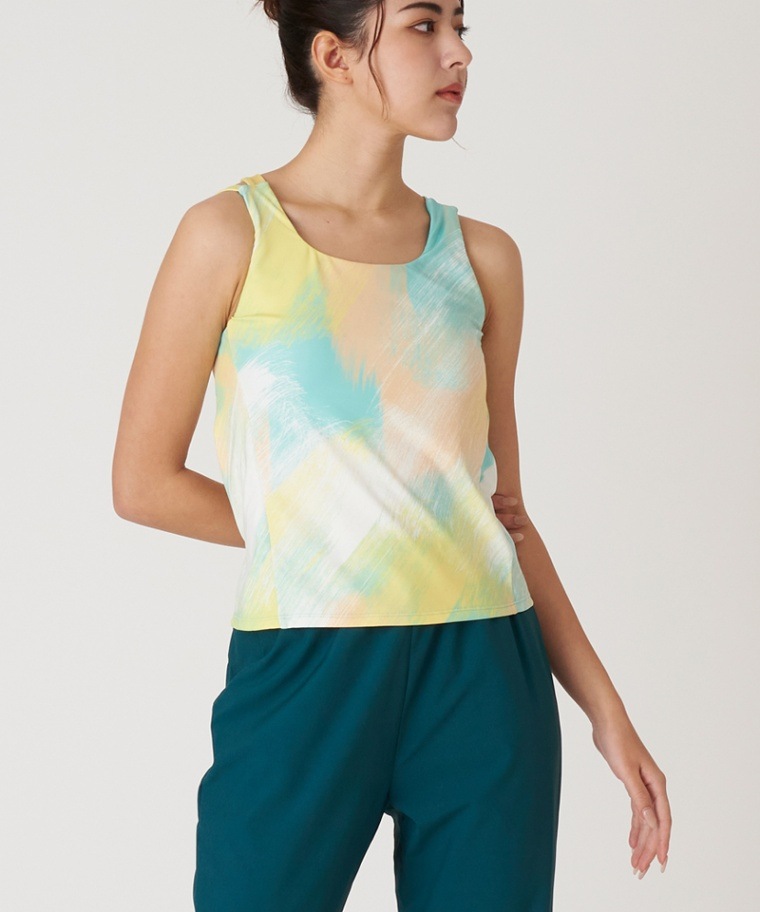 【返品交換不可】【Outlet】クロップドタンク