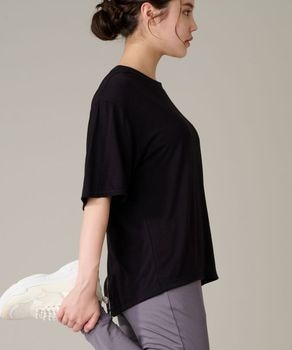 トップス STONE  NEW CLOTH & STONE SzS LACE UP SLEEVELESS HI-LOW TANK TOP TAN