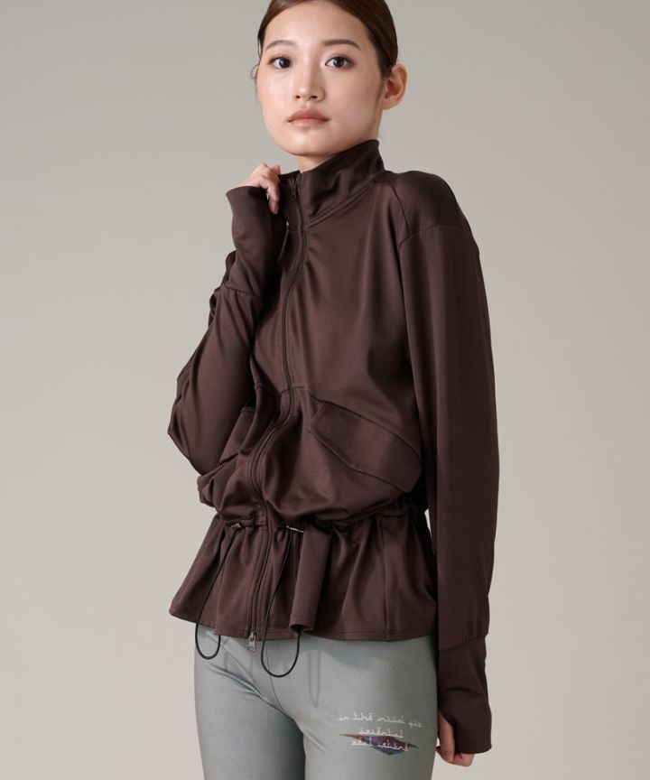 【COCOTEX（ココテックス）】ジップアップジャケット