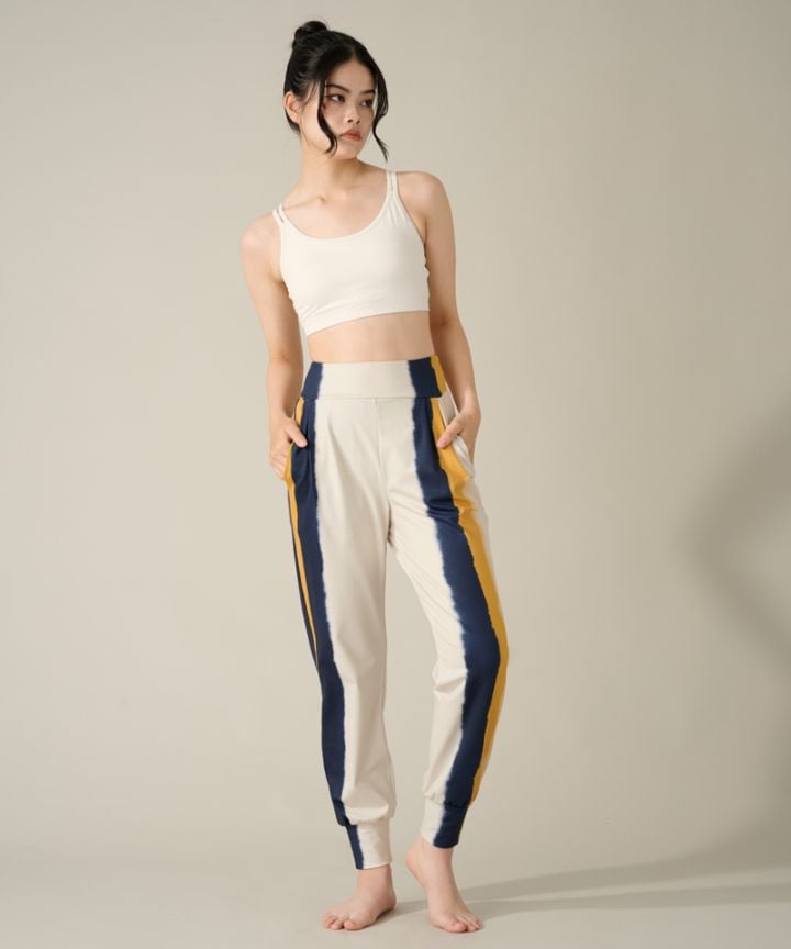 リラックスロングパンツ アイボリー