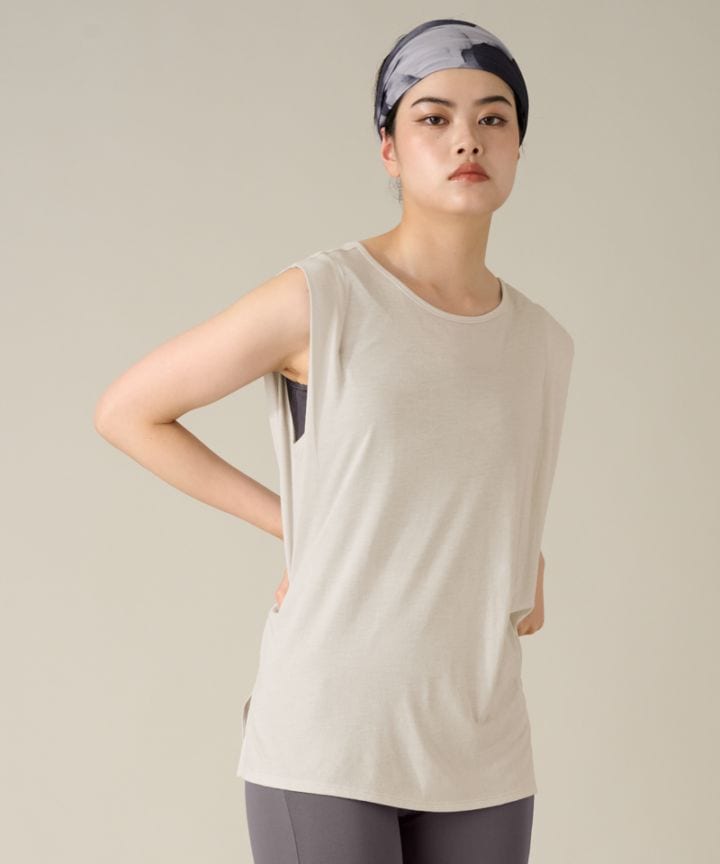 スリーブレストップ サンド