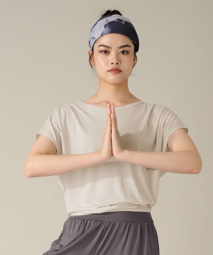 フレンチスリーブトップ サンド