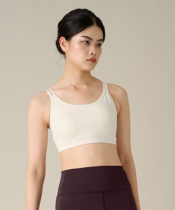 【COCOTEX（ココテックス）】ショートトップ オフホワイト