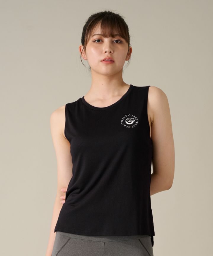 スリーブレストップ ブラック