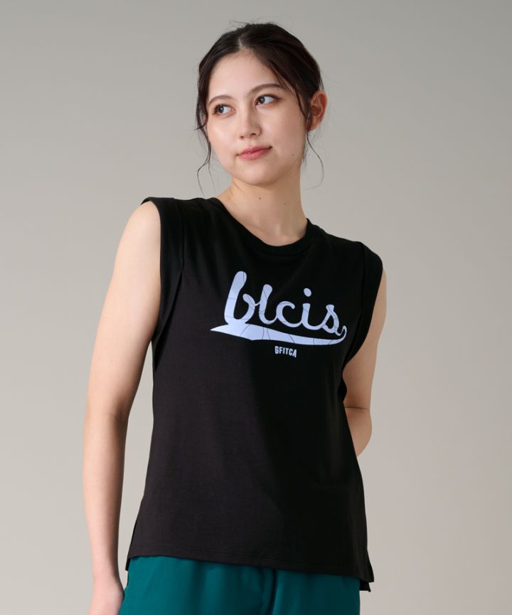 スリーブレストップ ブラック