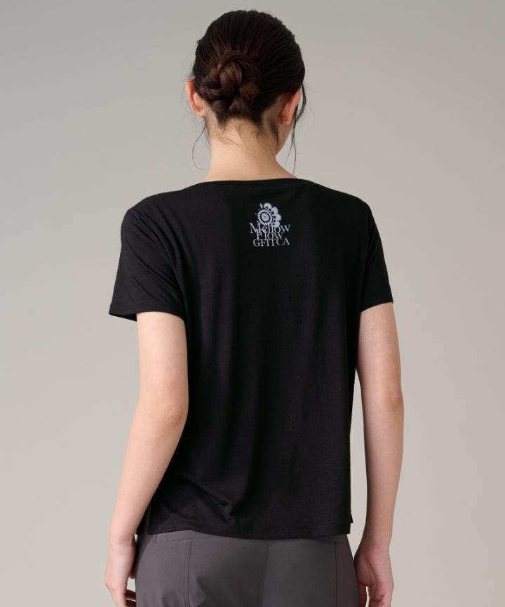 ショートスリーブトップ ブラック