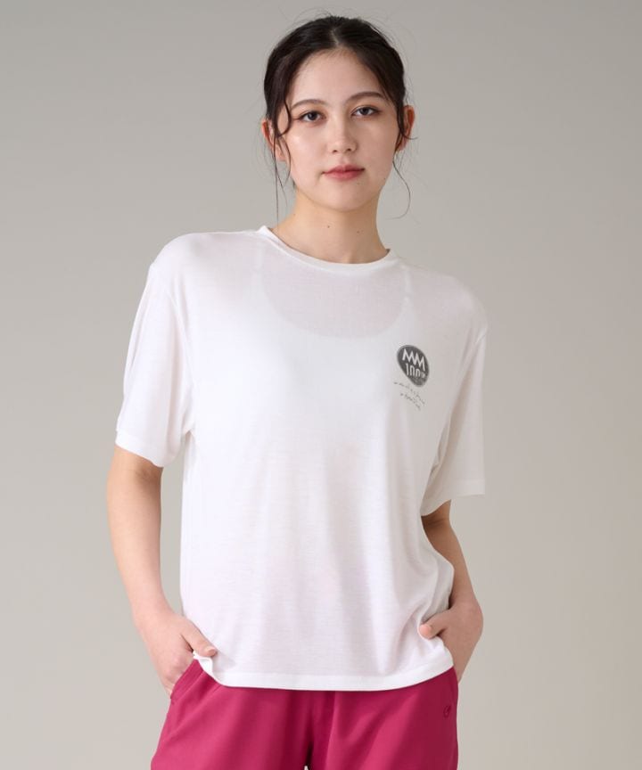 ショートスリーブトップ ホワイト