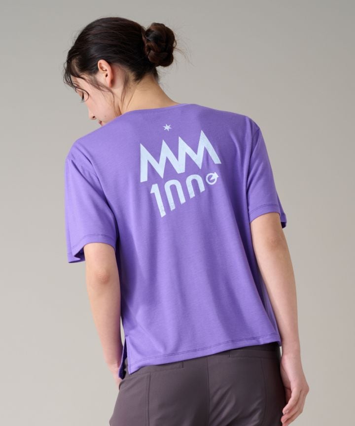 ショートスリーブトップ パープル