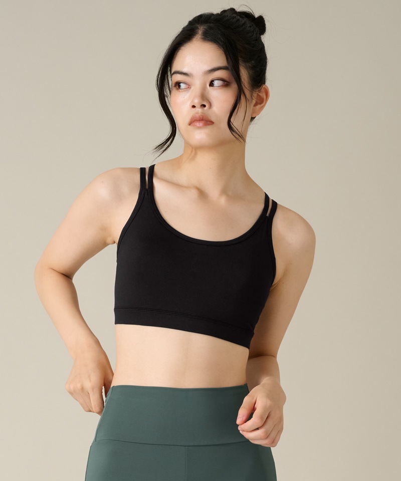 【COCOTEX（ココテックス）】ショートトップ ブラック