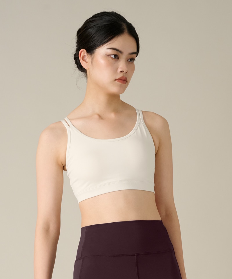 【COCOTEX（ココテックス）】ショートトップ オフホワイト