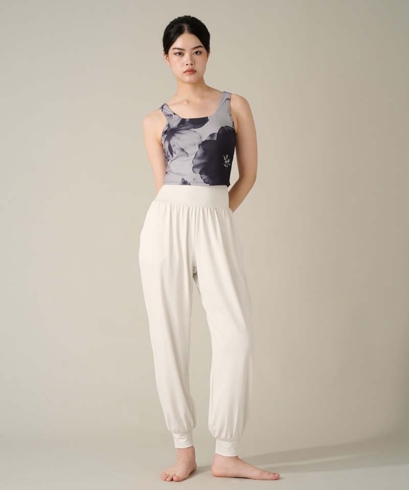 【COCOTEX（ココテックス）】アラジンパンツ オフホワイト