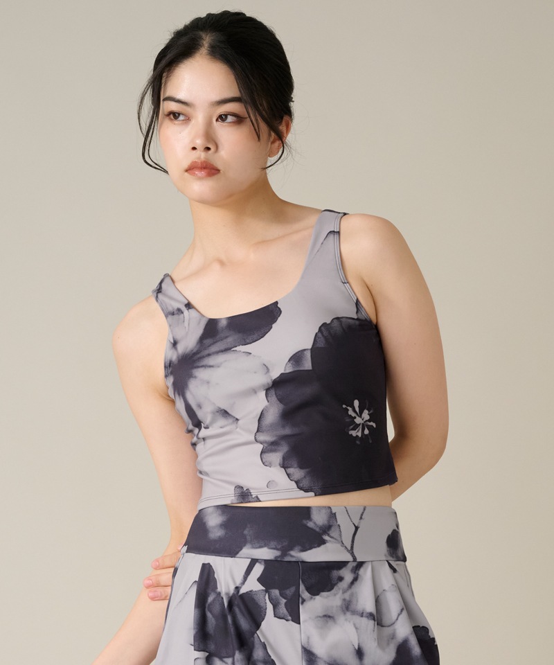 ミディアムトップ グレー